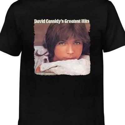 David Cassidy Poster New T Shirt Short Sleeve S 5xl Black Jj4321