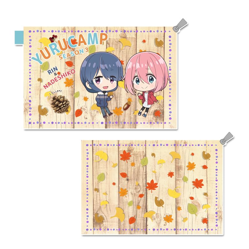 Plante Sezoniere Yurucamp SEZONUL 3 Husă Petitchoko Hidrofugă [Nadeshiko & Rin] Aprox. H140 x L210 x A50mm Fabricat din Poliester