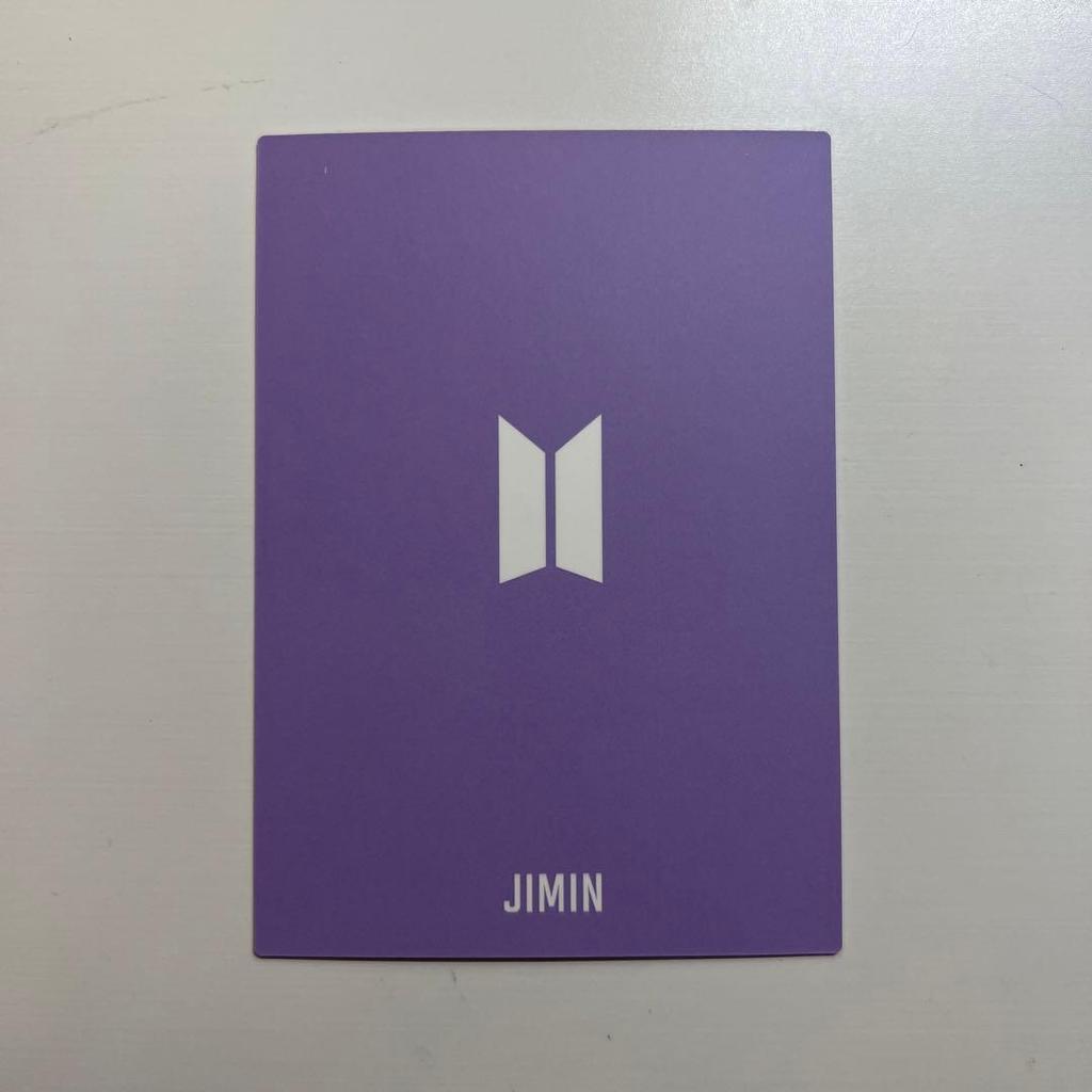 [USED] Jimin Trading Card BTS Fortune Box Trading Card Fortune Box