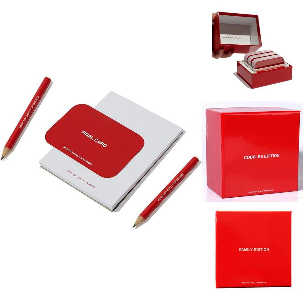 Were Not Really Strangers Couples Edition Kartenspiel für emotionale Reflexion und Kommunikation