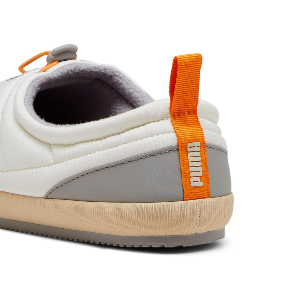 PUMA Tuff Padded Plus Slippers, Size US8 (26.0 cm), Alpine Snow/Concrete Gray/Granola/Pumpkin Pie, 392836-03
