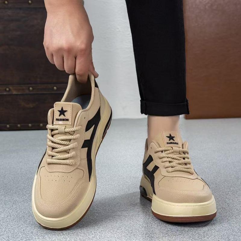 Men S Casual Board Shoes Breathable Thick Sole Fashion Running Sneakers