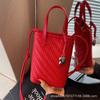 Niche Woven Bag Women's 2025 Summer New Fashion Women's Bag Popular One-shoulder Crossbody Bag Small Carry Bag Mobile Phone Bag