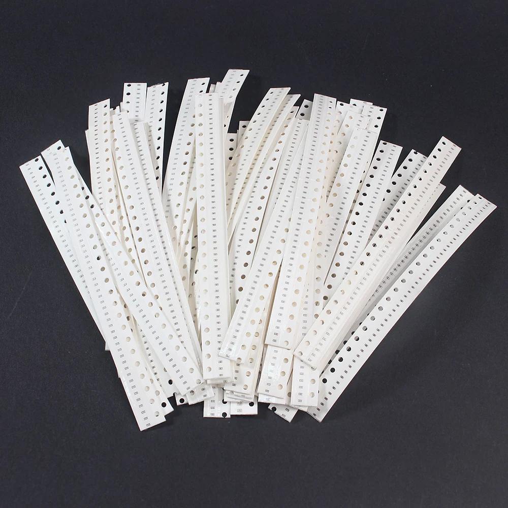 720/2500PCS SMD chip capacitor combination kit 1P~10UF Capacitor set 0402/1206/0805/0603 Ceramic Capacitors assortment kit