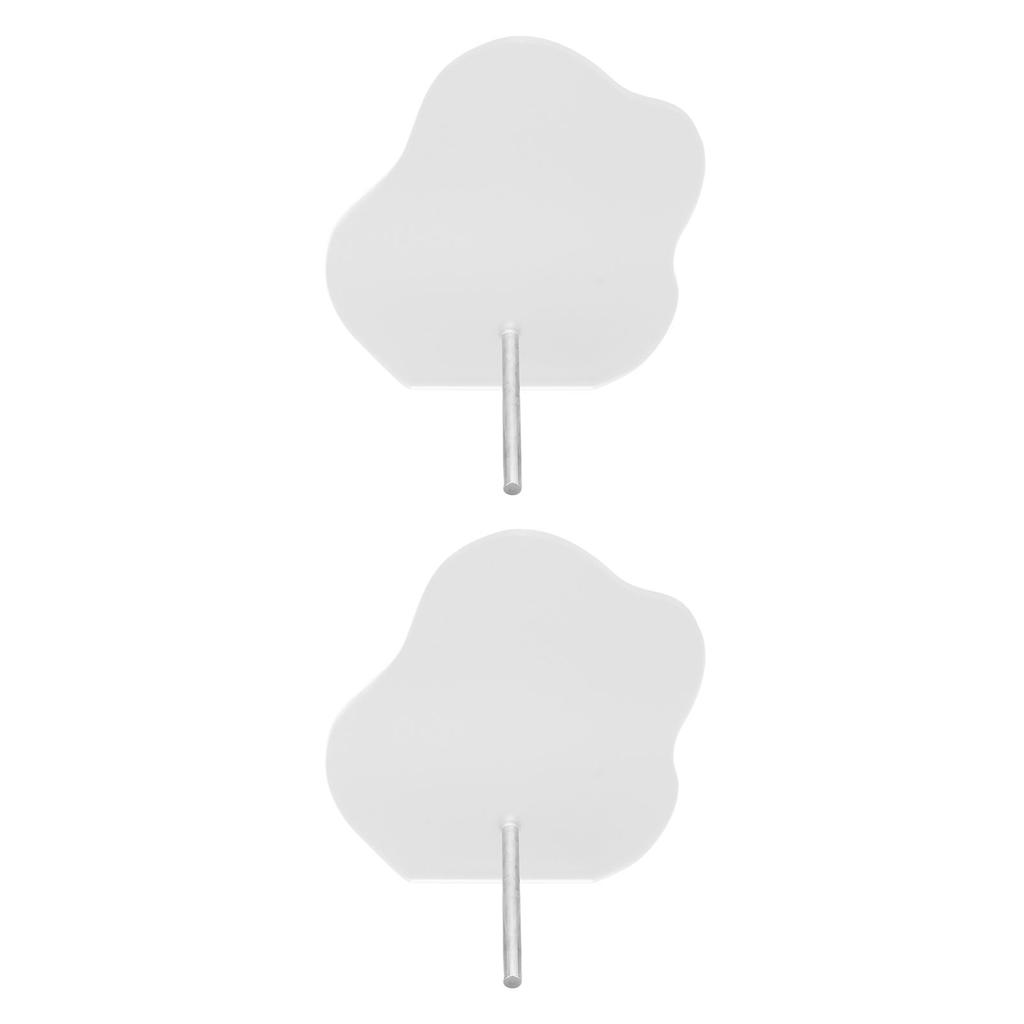 2pcs Acrylic Nail Tip Display Board Home Nail Salon Nail Art Showing Holder Rack for Artist Novice