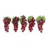Convenient Arranging Sets Artificial Grape Clusters PVC Grape Bunches