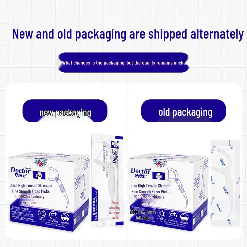 Dr. Tooth Super High Tensile Dental Floss Picks