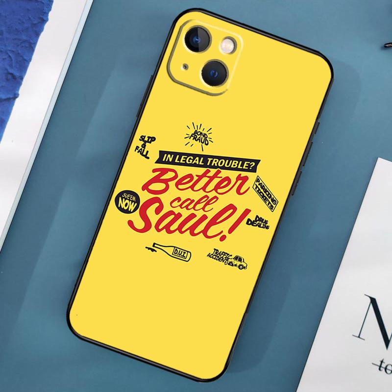 Better Call Saul Case For iPhone 15 11 12 13 14 Pro Max 12 13 Mini X XS Max XR 7 8 Plus SE 2020 Cover Coque