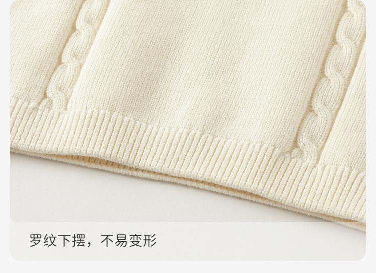 David Bella Boys' Sweater Winter New Children's Knitted Sweater Baby Wool Pullover
