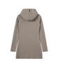 Rest And Recreation Hairy Hood Knit Dress - Beige