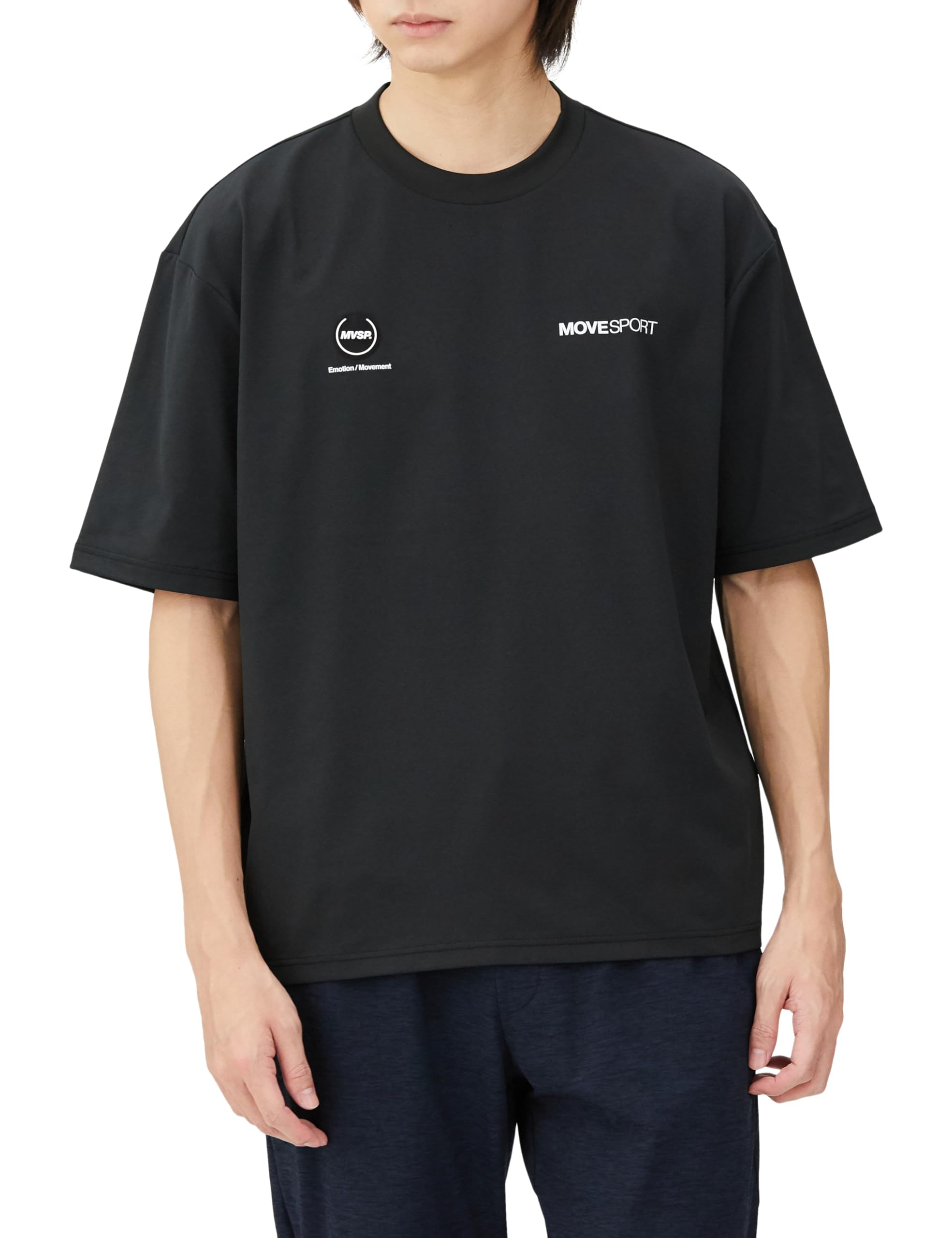 

Descente шорты SUNSCREEN графический большой силуэт пот быстро УФ-защита форма пиллинг выцветание 3L [Move Sports] футболка, рукав, TOUGH, логотип, рубашка, чёрный