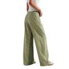 Pantaloni Larghi da Donna Casual a Nove Punti Pieghe Coulisse Vestibilità Larga Pantaloni Vita Elastica Vestibilità Comoda