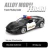 1:36 Pull-Back Alloy Car Model - Lambo G Mustang Police Toy for Kids