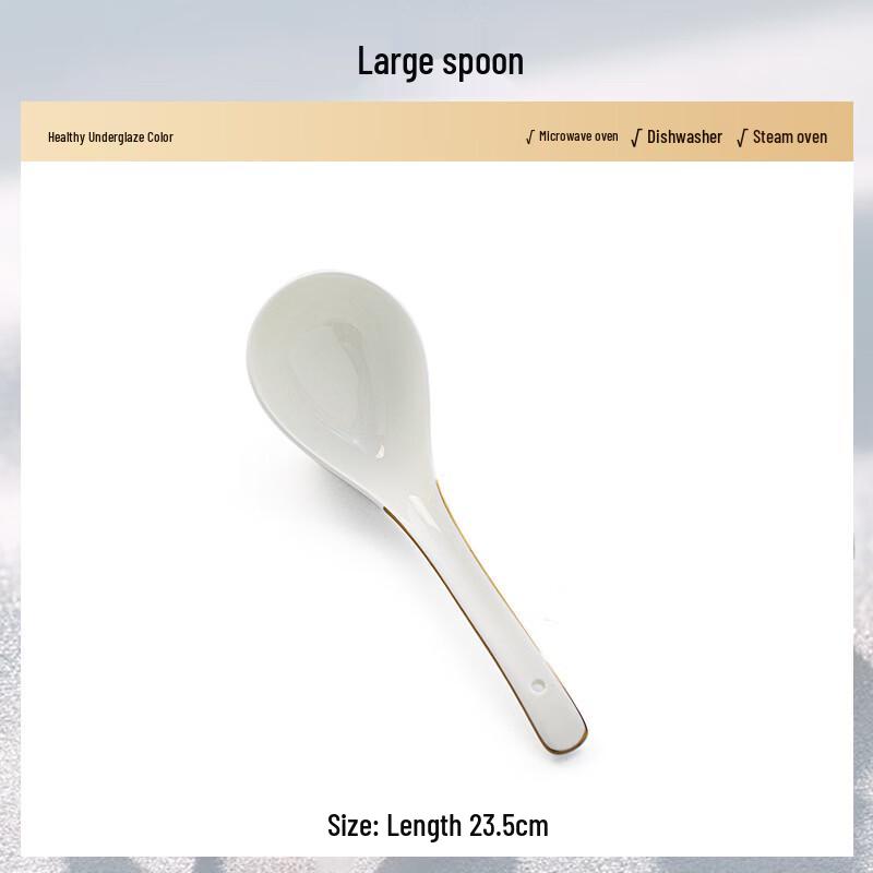 Dajujiang European Light Luxury Bone China Tableware Set