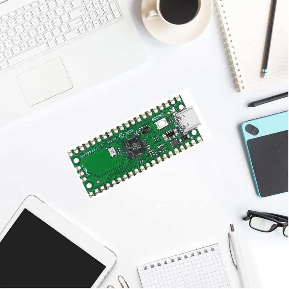2Pcs Raspberry Pi RP2040 Pico Clone Board - Dual-Core M0+ 133MHz, 2MB Flash, SPI/I2C/UART, Python/C/C++ (Blue)
