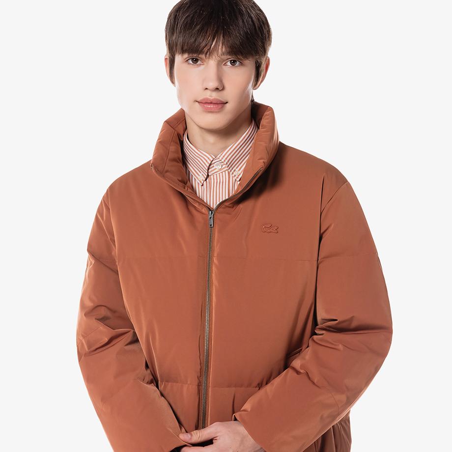 Lacoste Men's High-Neck Down Puffer BH991E-54NP40