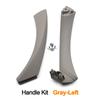 Black Beige Front Rear Left Right Inside Door Handle Cover Panel Trim For BMW 3 Series E90 E91 316 318 320 325 328i 2005-2012