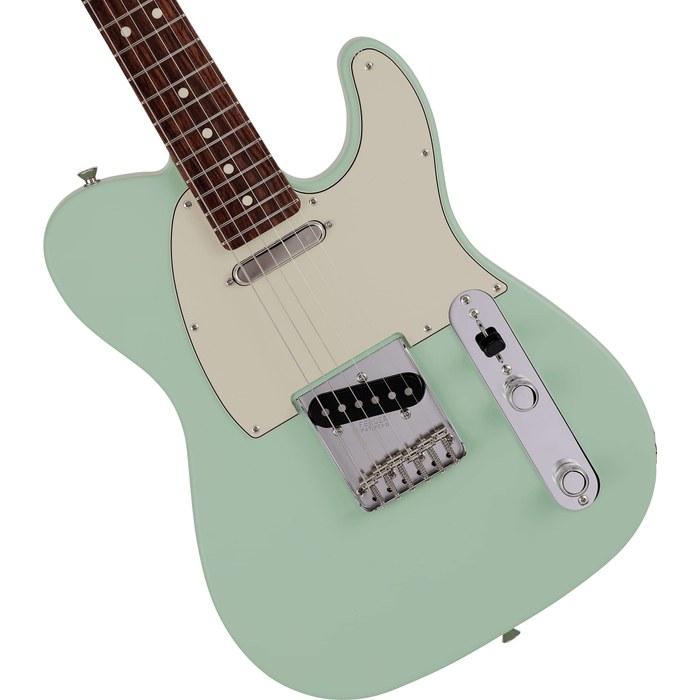 Fender Telecaster® Junior Collection, Short Scale, Rosewood Fingerboard, Satin Surf Green, with Soft Case, SSFG