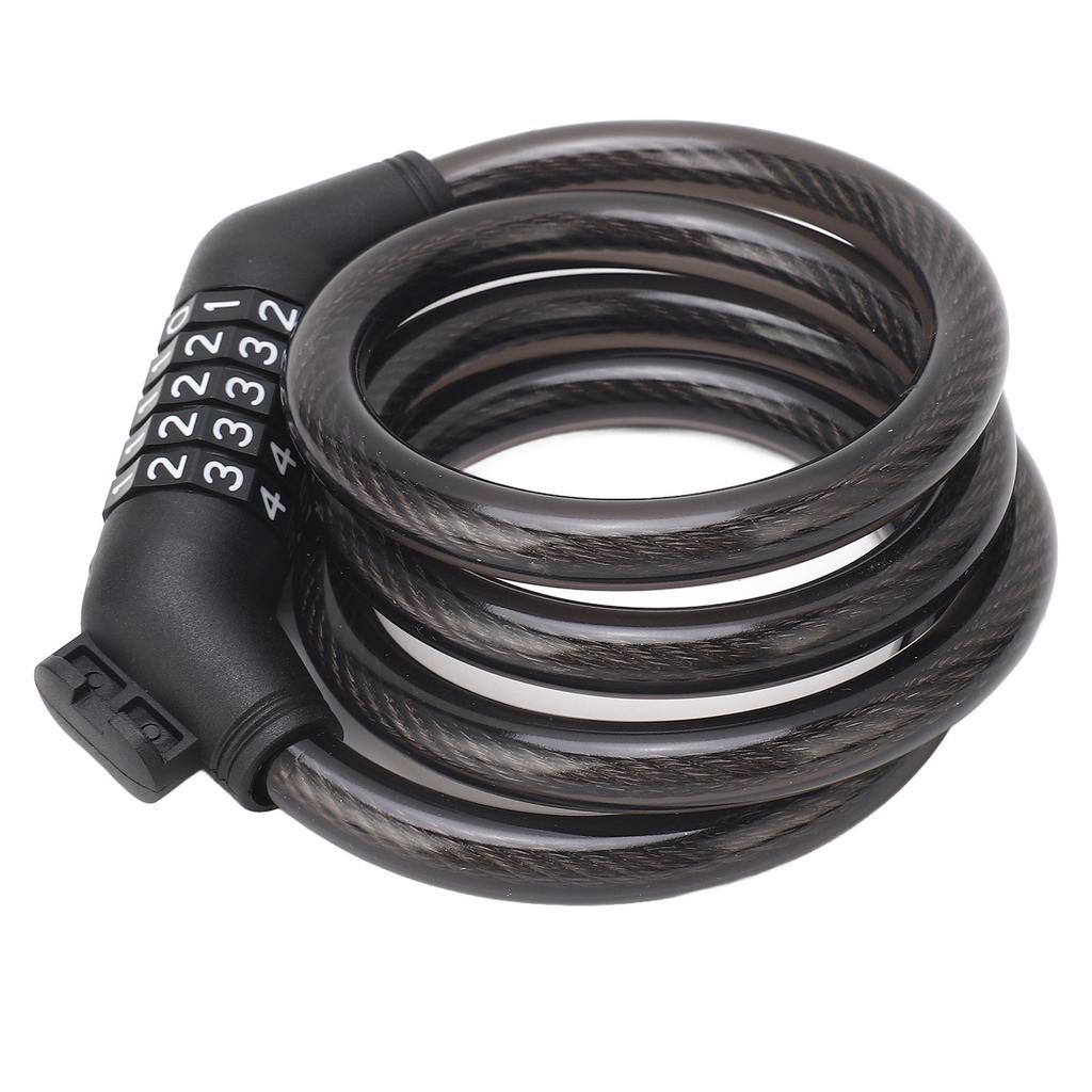 Bicycle Password Lock Theft Proof Portable Mountain Bike 5 Digit Password Lock for Mountain Bike