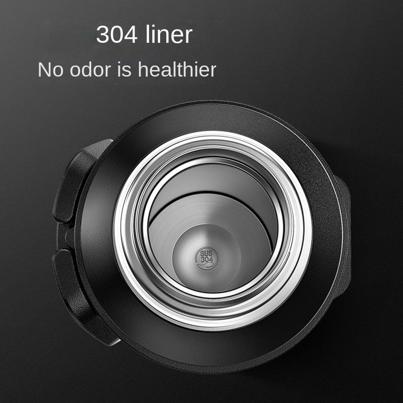 1/4 2L Large Stainless Steel Insulated Water Bottle Camping Travel Kettle Outdoor Sports Portable Car Thermos