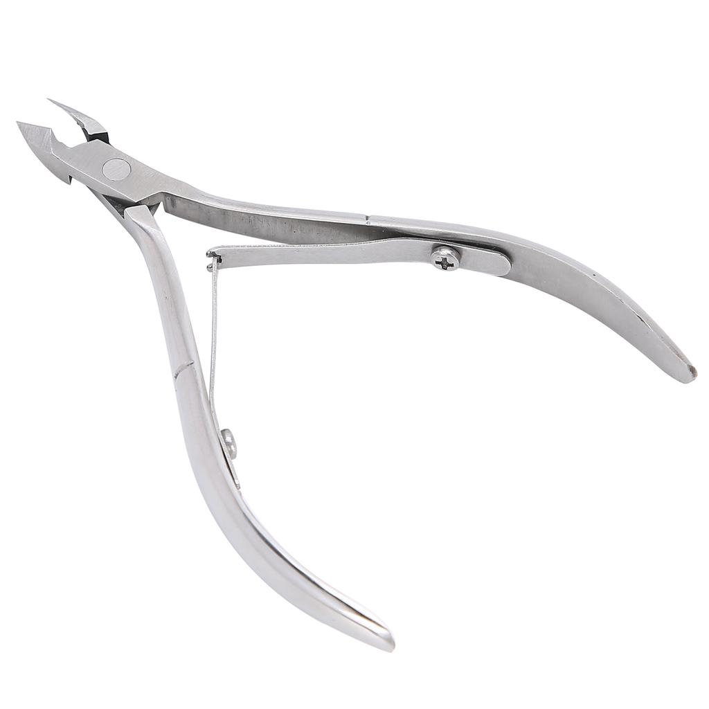 Nail Cuticle Nippers Stainless Steel Dead Skin Scissors Pliers Pedicure Manicure ToolSilver