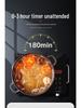 Multifunctional Infrared Electric Cooktop 110V-240V 2200W-3500W
