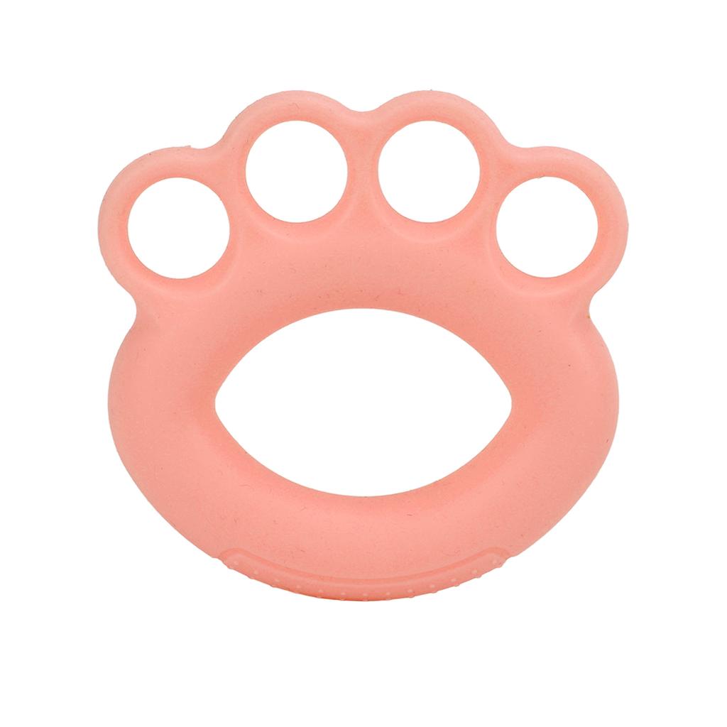 Finger Strength Trainer Hand Grip Exerciser Strengthener Silicone for Children AdultRose