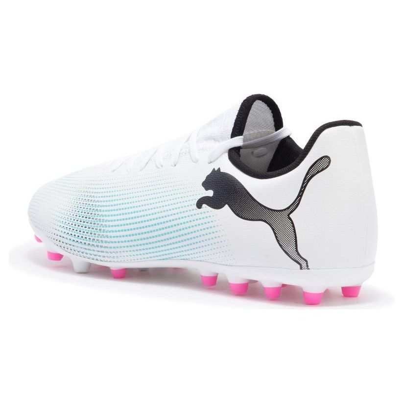 Puma Future 7 Play Comfortable Simple Mg (Rubber Short Studs) Synthetic Leather Shock Absorbing Lightweight Soccer Shoes Men Soccer Shoes 107725-01