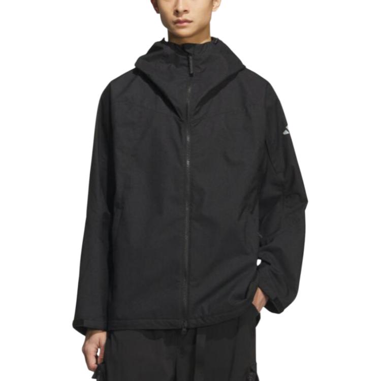 adidas Dieser Parka mit Kapuze, schlicht, modisch, bequem, vielseitig, Herrenjacke JZ8758
