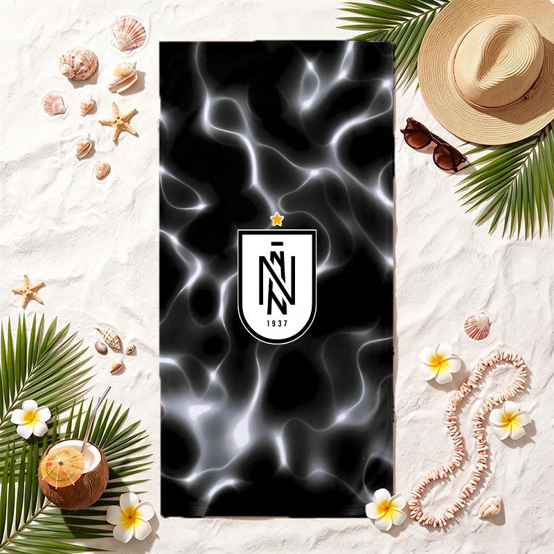 Neftçi Baku (19) Soft Beach Towel Stylish Beach Pool Towel for Summer Seaside Vacation Travel