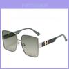 Summer Uv400 Female Square Sunglasses With Blue Pc Lenses For Fashion And Travel