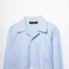 TAOP&ZA Spring/Summer Women's Lace Stripe Shirt Dress Pants Set