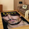 Handsome Johnny Depp Star Carpet Rug for Bedroom Living Room Sofa Playroom Doormat Home Decor,Kid Game Area Rug Non-slip Gift