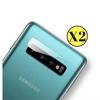 Lot of 2 Tempered Glass Camera Protection for Samsung Galaxy S10 PLUS - Protective Film for Rear Camera Lens