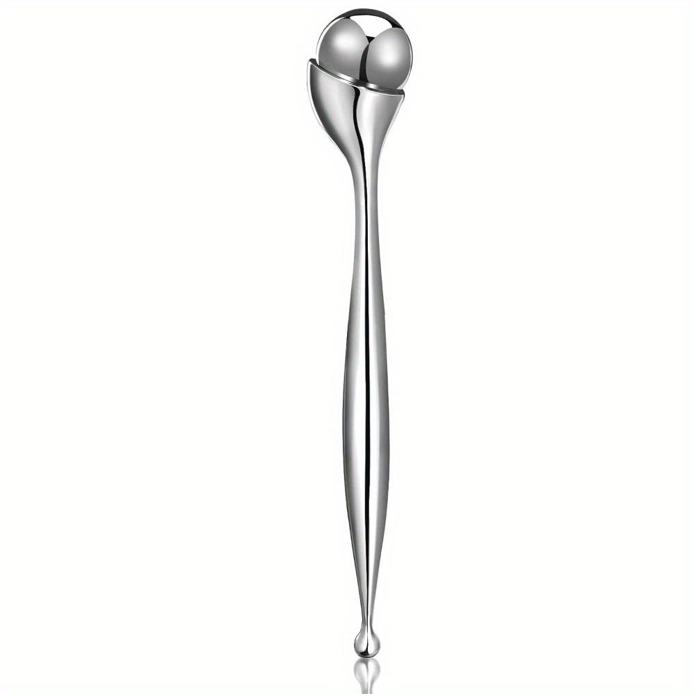 Stainless Steel Eye Massager & Face Rollers Face Massager Tool For Puffiness Eye Bags Ideal For Daily Facial Care Body Massager