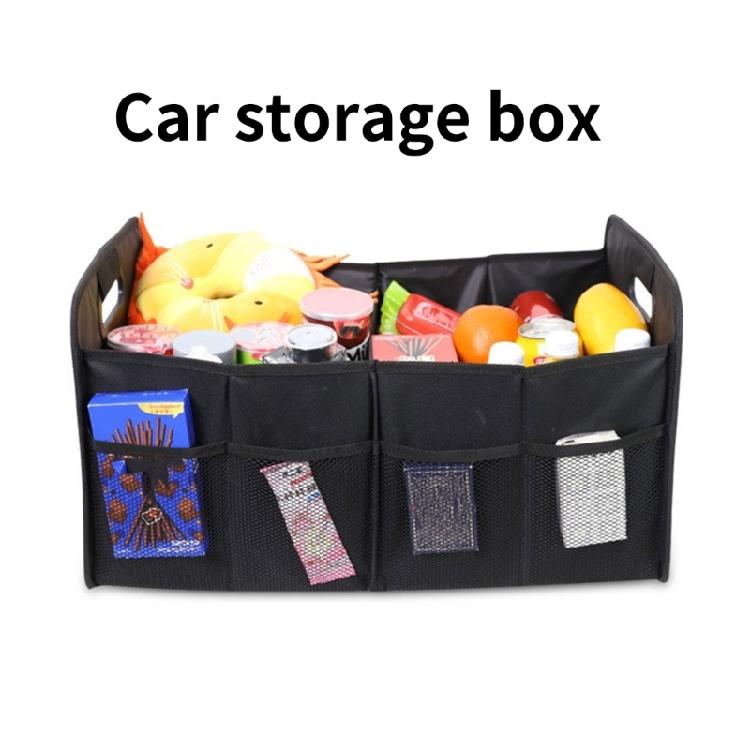 Convenient Car Boot Organizer Box Easy Installation with Strong Load Capacity Suitable for Efficient Space Utilization