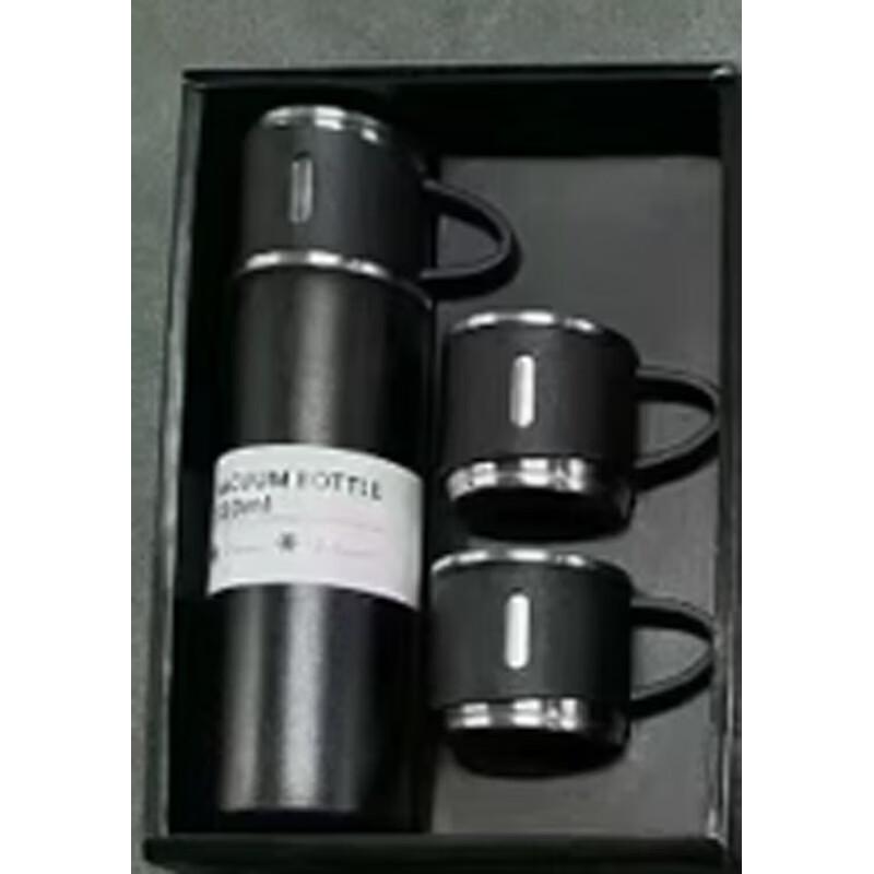 JunsQi DU304 Stainless Steel Vacuum Flask Gift Set