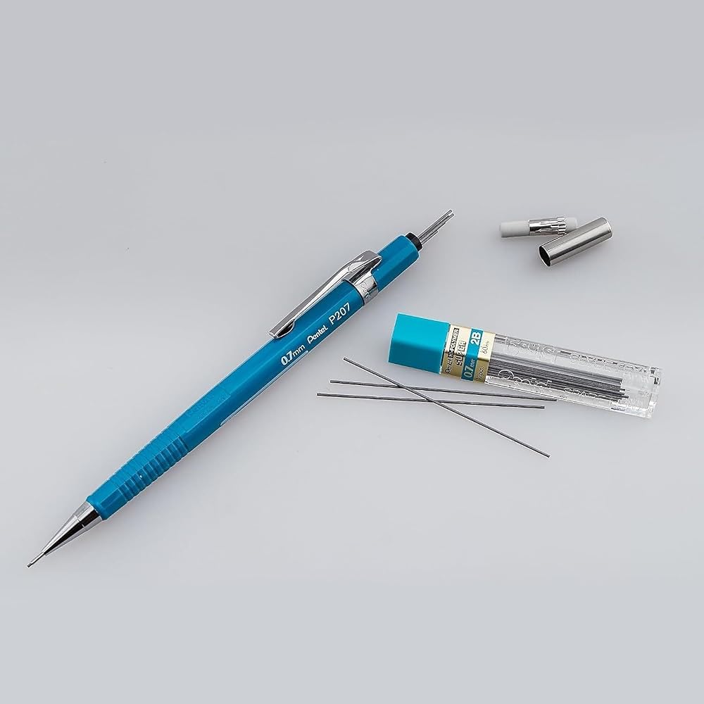 Kitera P207 Sharp Overseas Blue Pentel P207-CKS