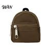 Small Zipper Pouch Mini Backpack Coin Purse, Scratch Resistant Zippered Compartment Doll Accessory Keychain Bag, Waterproof Oxford Cloth Earphone Case
