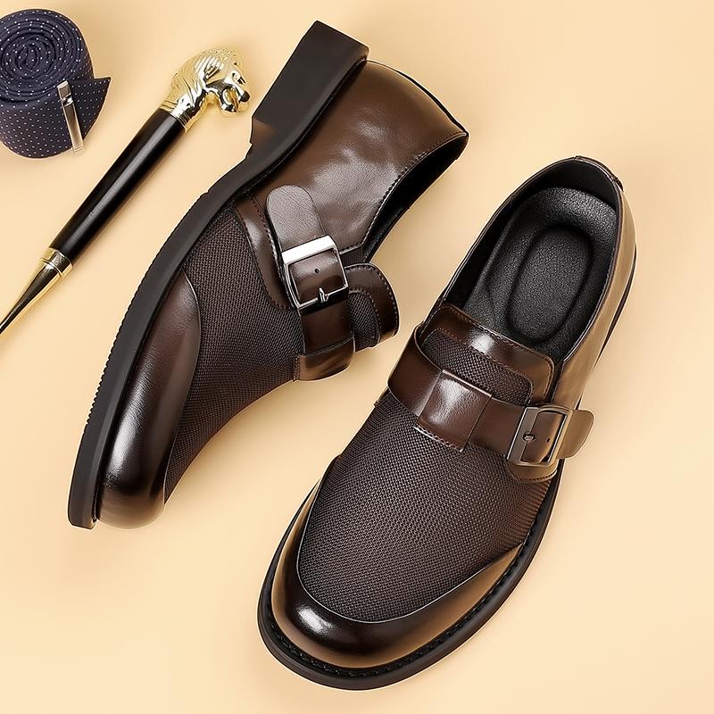 Fashion Leisure Walk Male Loafers Outdoor Anti-slip Men's Driving Shoes Handmade Business Footwear Elegantes Slip On Flats Oxford Shoes