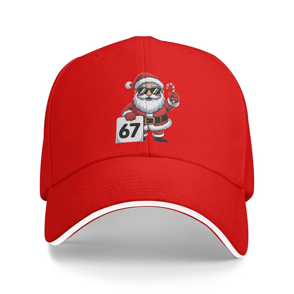 67 Meme Funny Six Seven Christmas Casual Baseball Cap Summer Trucker Hat Hunting Hip Hop Hats UnisexTeens Vintage Baseball Caps