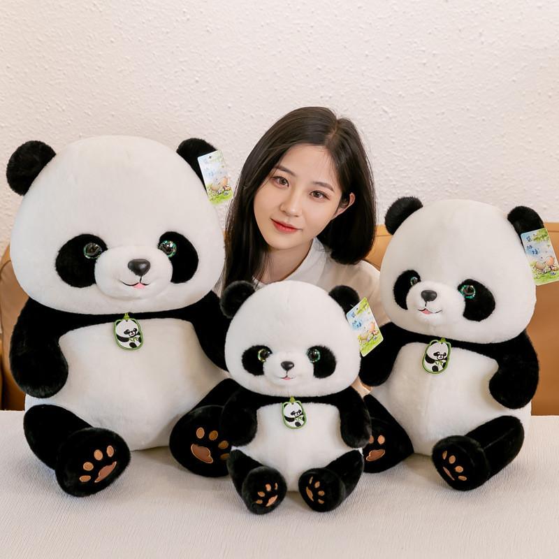 Giant Panda Plush Toy Pp Cute Cartoon Filling Children Bedroom Decor Doll Gift