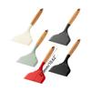Wide Non Stick Pancake Scraper Durable Flexible Spatulas Cooking Tools Heat Resistant Silicone Spatulas Easy to Clean