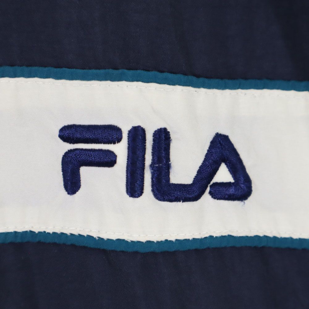 Fila 90s Old Nylon Jacket L Navy Men's Used