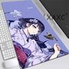 HYBXAXC Mouse Pad Cute HD Genshin Impact Pattern Kawaii Game Desk Pad Extended Gaming Keyboard Mats Large Xcm Gamer Mousepad