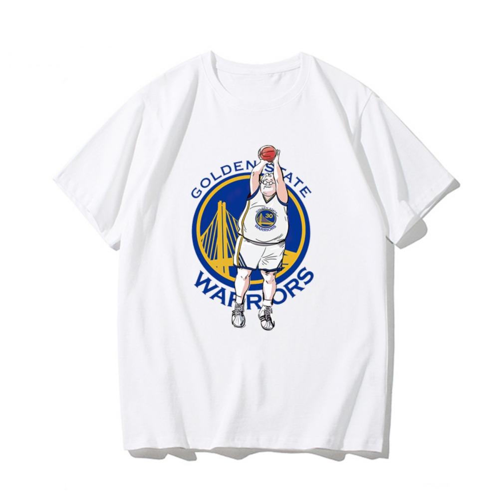 Slap Dunk Master Coach Anxi Cartoon Curry Unisex Short-sleeved T-shirt M