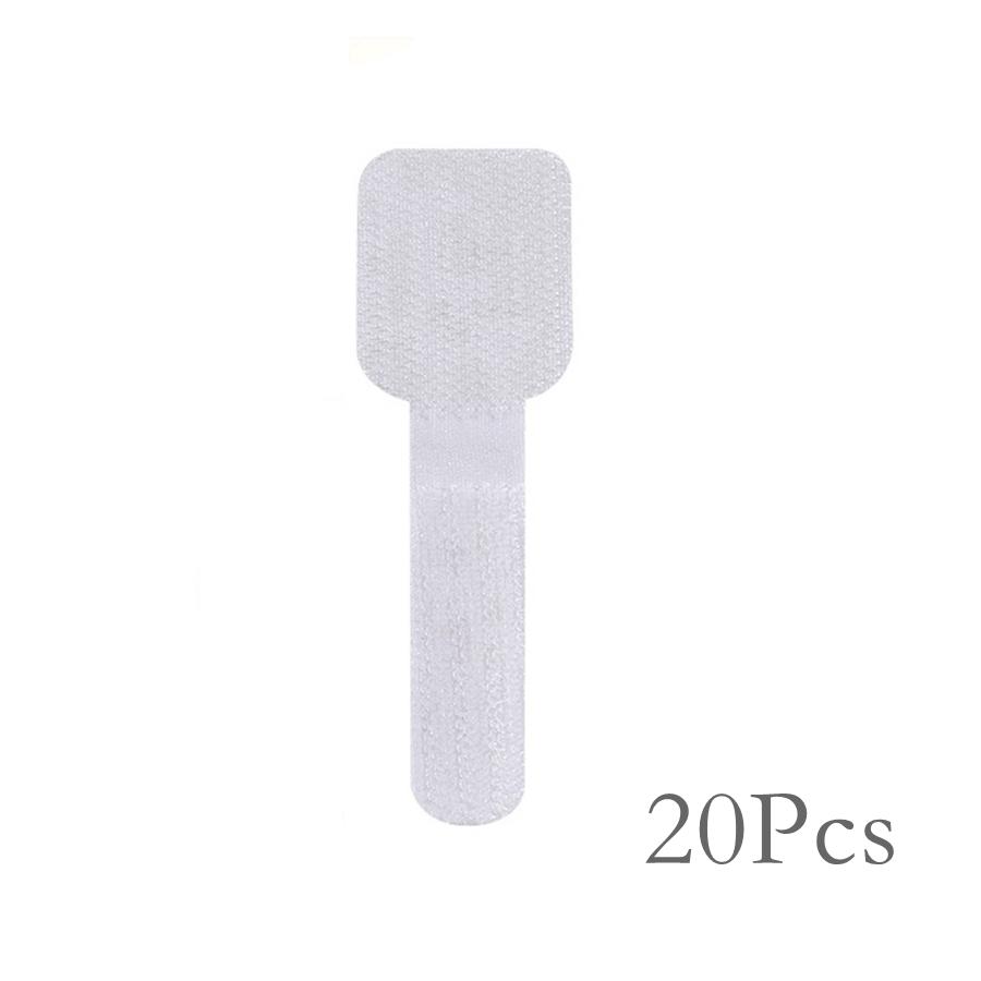 10/20Pcs Releasable Cable Organizer Ties Mouse Earphones Wire Management Nylon Cable Ties Reusable Loop Hoop Tape Straps Tie