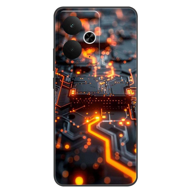 For Realme 14T 5G Case Soft Silicone Bumper For Realme14T Case Realme14T 5G Phone Cover RMX5078 Coque Fundas Shockproof Shell