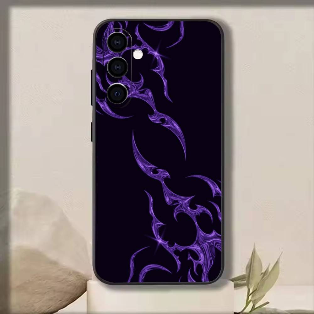

Magic runes Phone Case Black Silicone Soft For Samsung Galaxy A73,A72,A71,A70,A53,A52,A51 Samsung a30 a20
