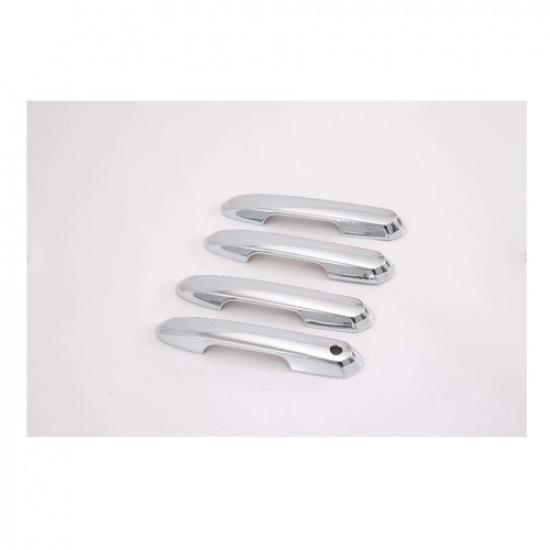 4pcs Chrome Side Door Body Molding Handle cover Trim For Toyota RAV4 2019-2023